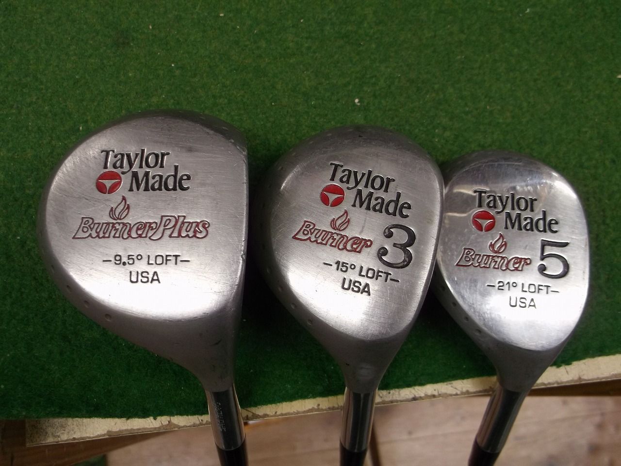 希少☆ TaylorMade BURNER ヴィンテージ ウッド3本セット テーラーメイド バーナー ドライバー・フェアウェイウッド ゴルフクラブ -  メルカリ