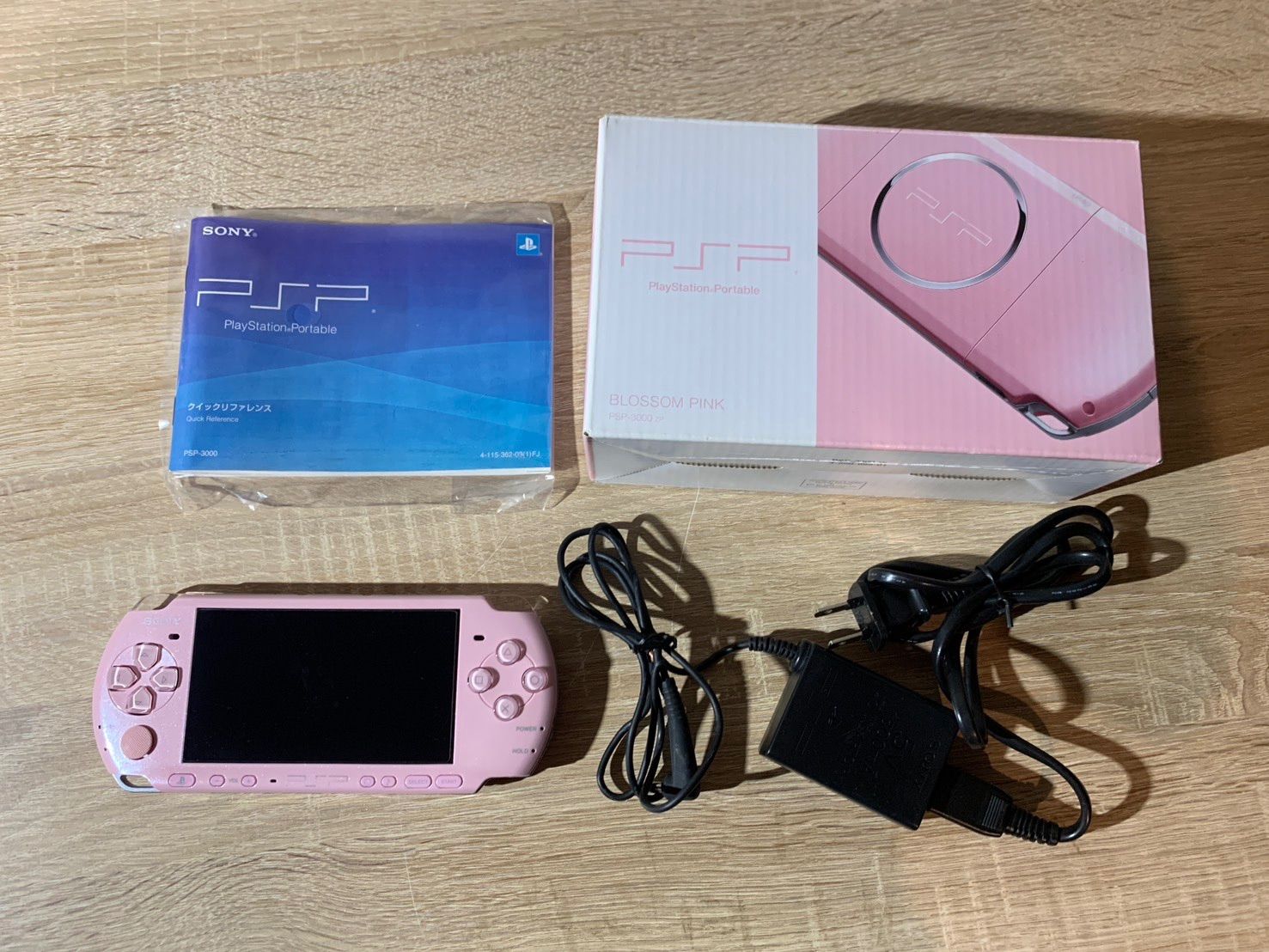 6009 PlayStation ポータブル PSP 3000 ブロッサム ピンク 動作 済み