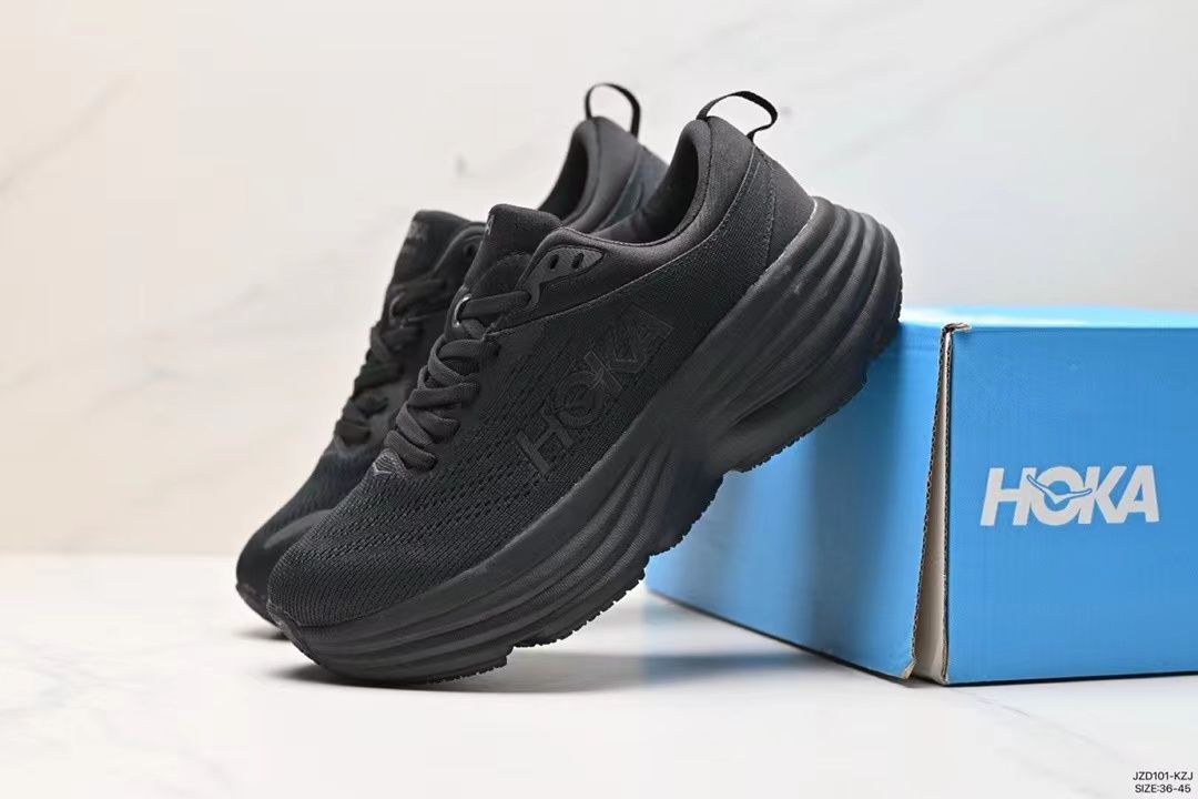 Hoka One One Bondi 8 Triple ホカオネオネ ボンダイ８ Black 26.5cm