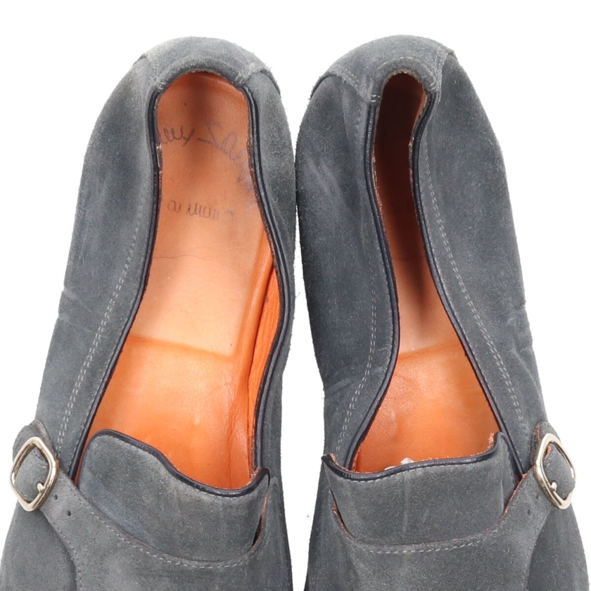 古着 サントーニ SANTONI ダブルモンクストラップシューズ イタリア製