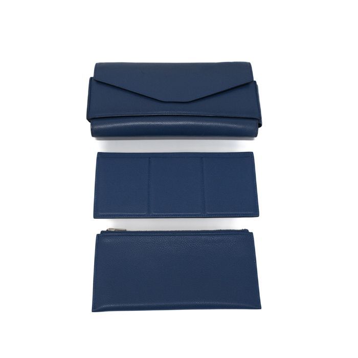 エルメス HERMES パッサン ロング エバーカラー (レザー) SV金具
