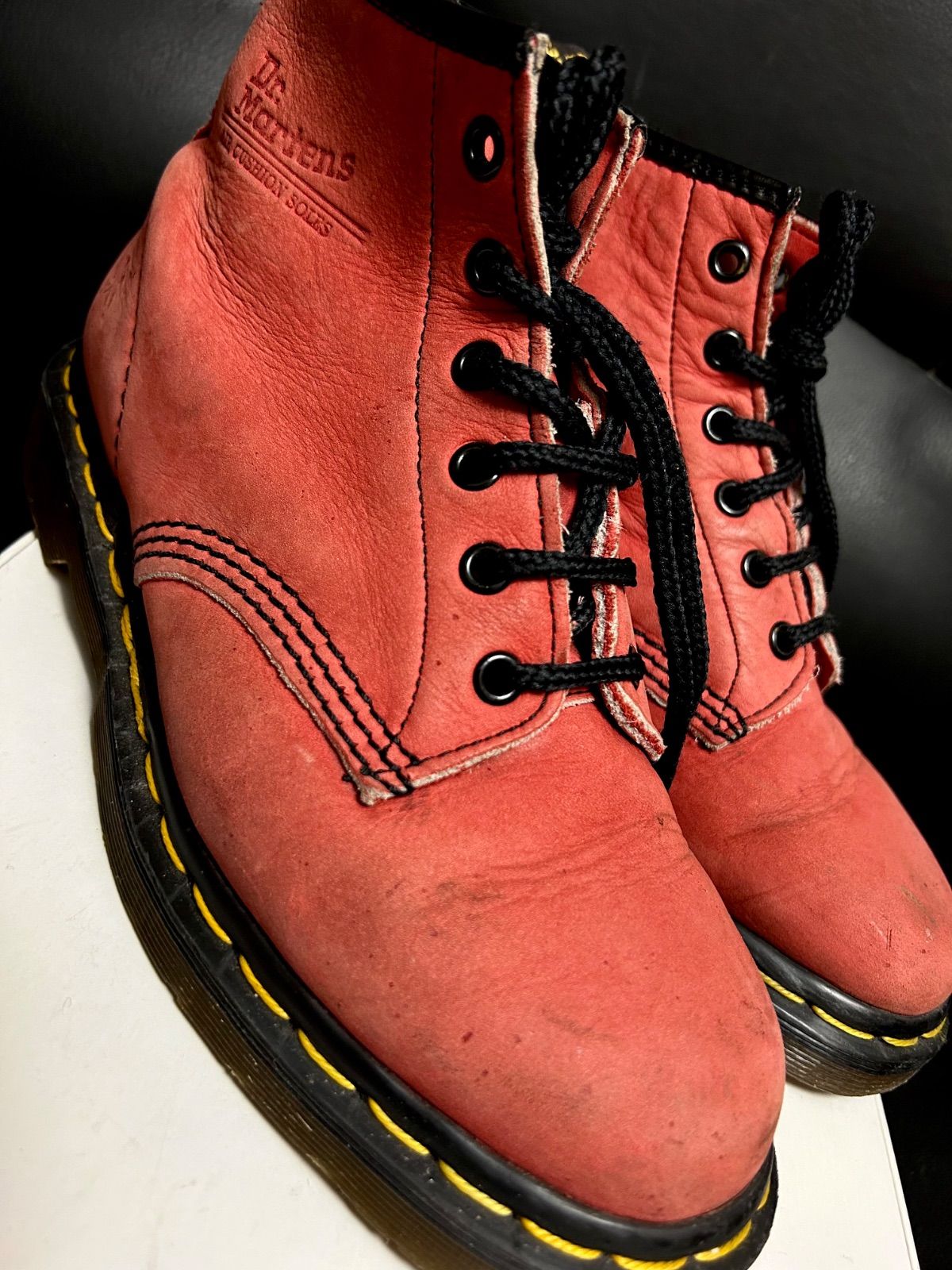 80年代リアルイングランド製Dr.Martens6EYELET