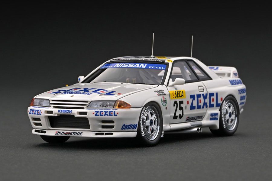 IG2975 IGモデル 1/43 ZEXEL SKYLINE （＃25） 1991 SPA 24 hours