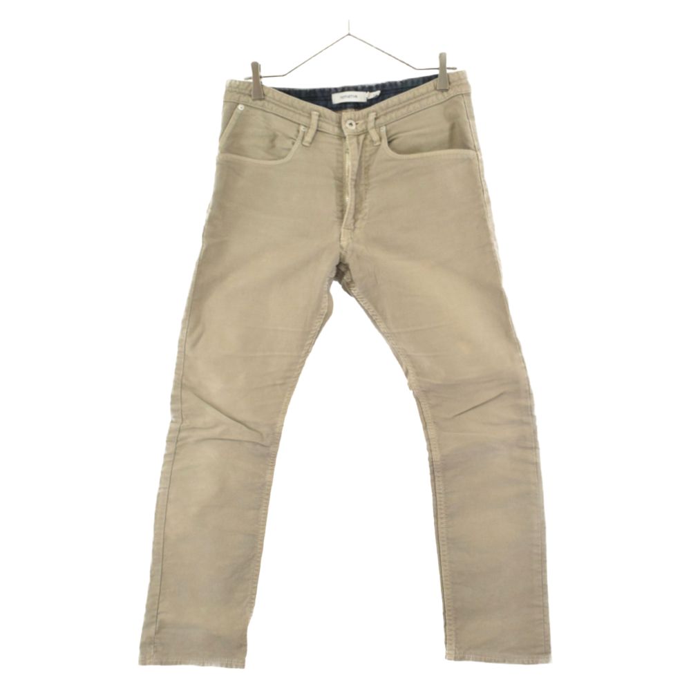 nonnative (ノンネイティブ) C/P MOLESKIN STRETCH OVERDYED