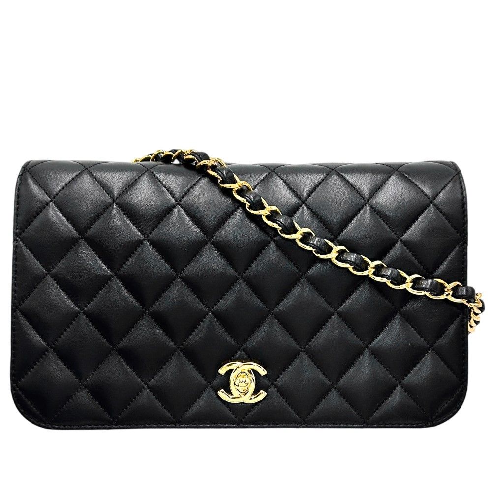 CHANEL CHANEL シャネル ショルダーバッグ マトラッセ ブラック