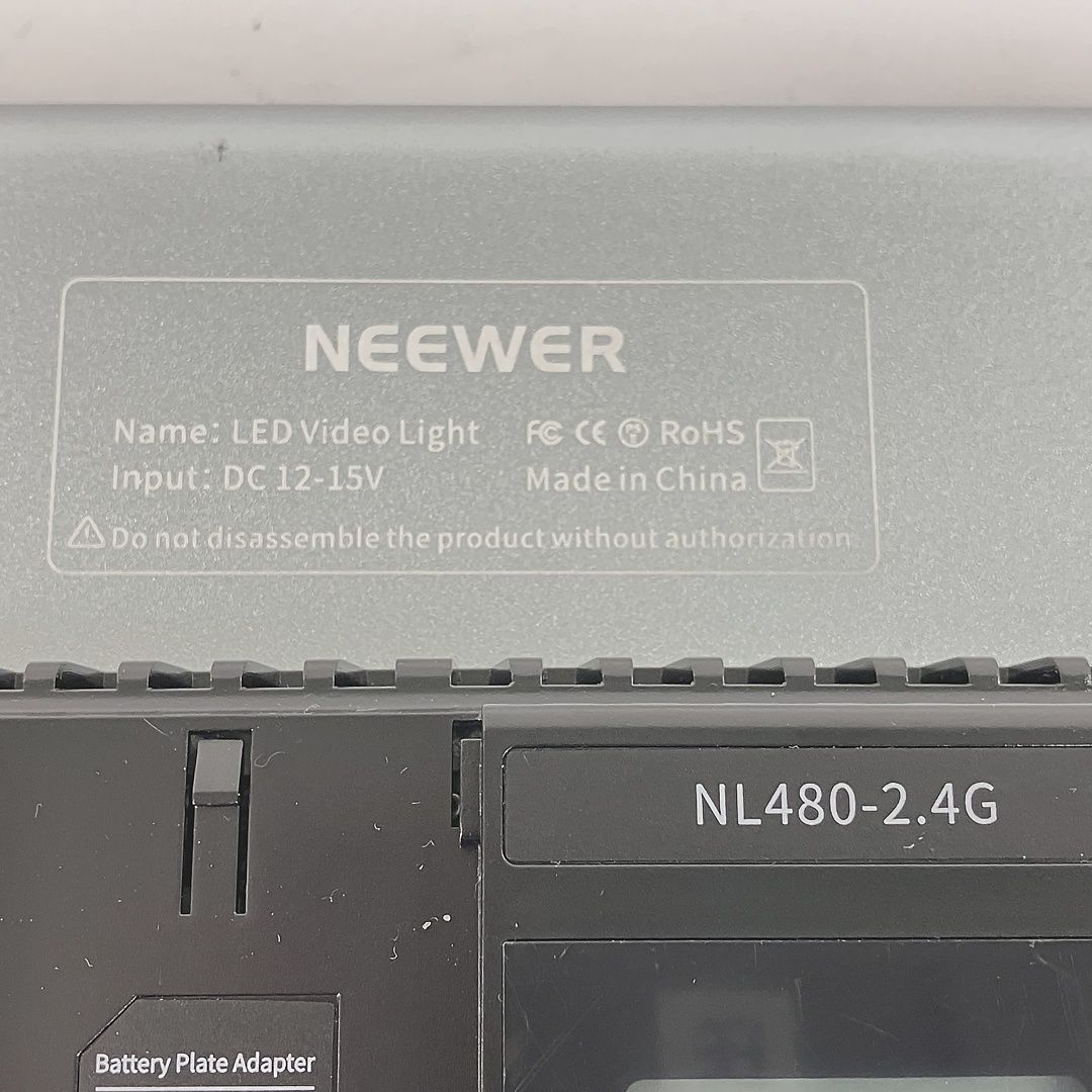  NEEWER NL 480-2.4 G LEDビデオライト セット カメラ その他 カメラアクセサリー