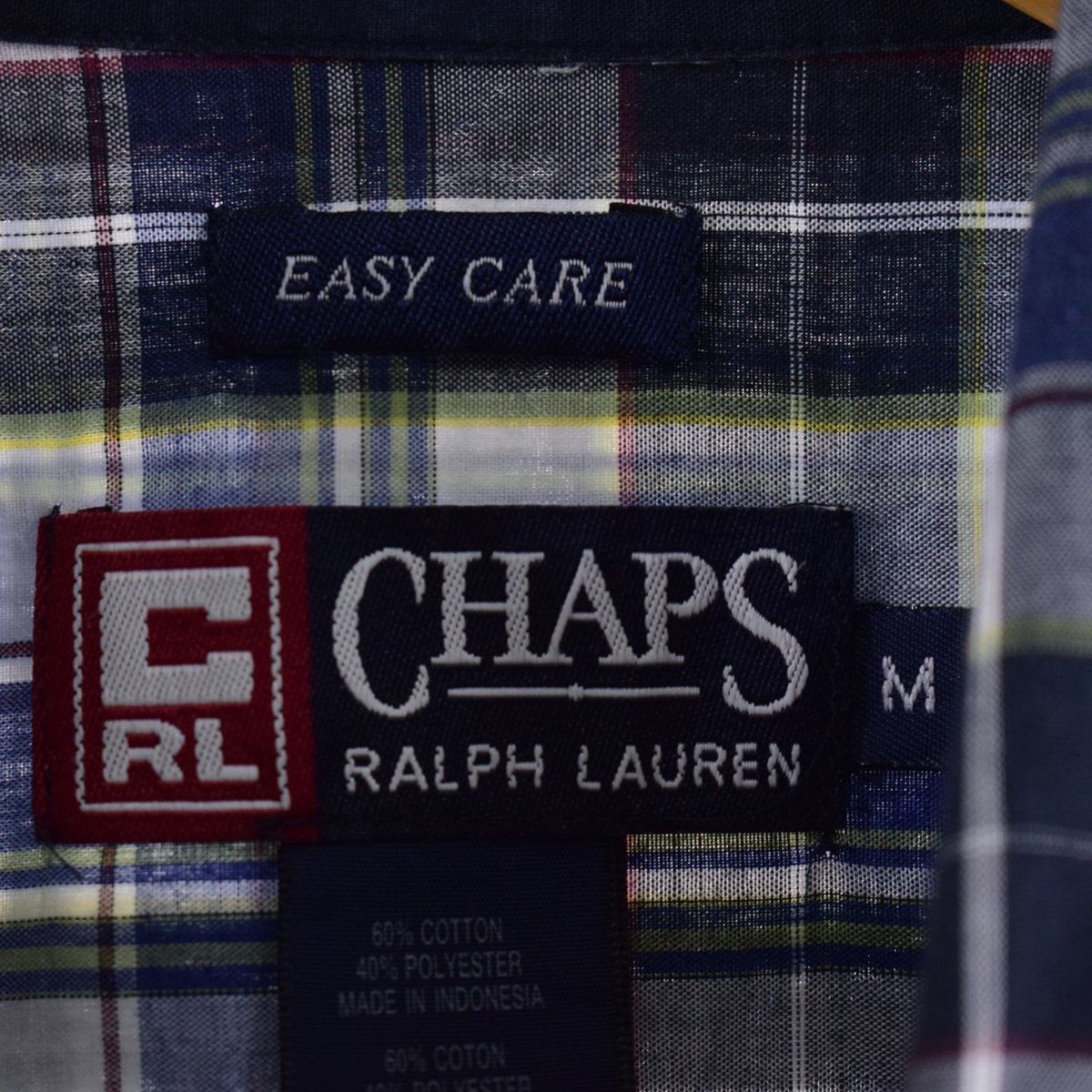 古着 90年代 ラルフローレン Ralph Lauren CHAPS チャップス 半袖