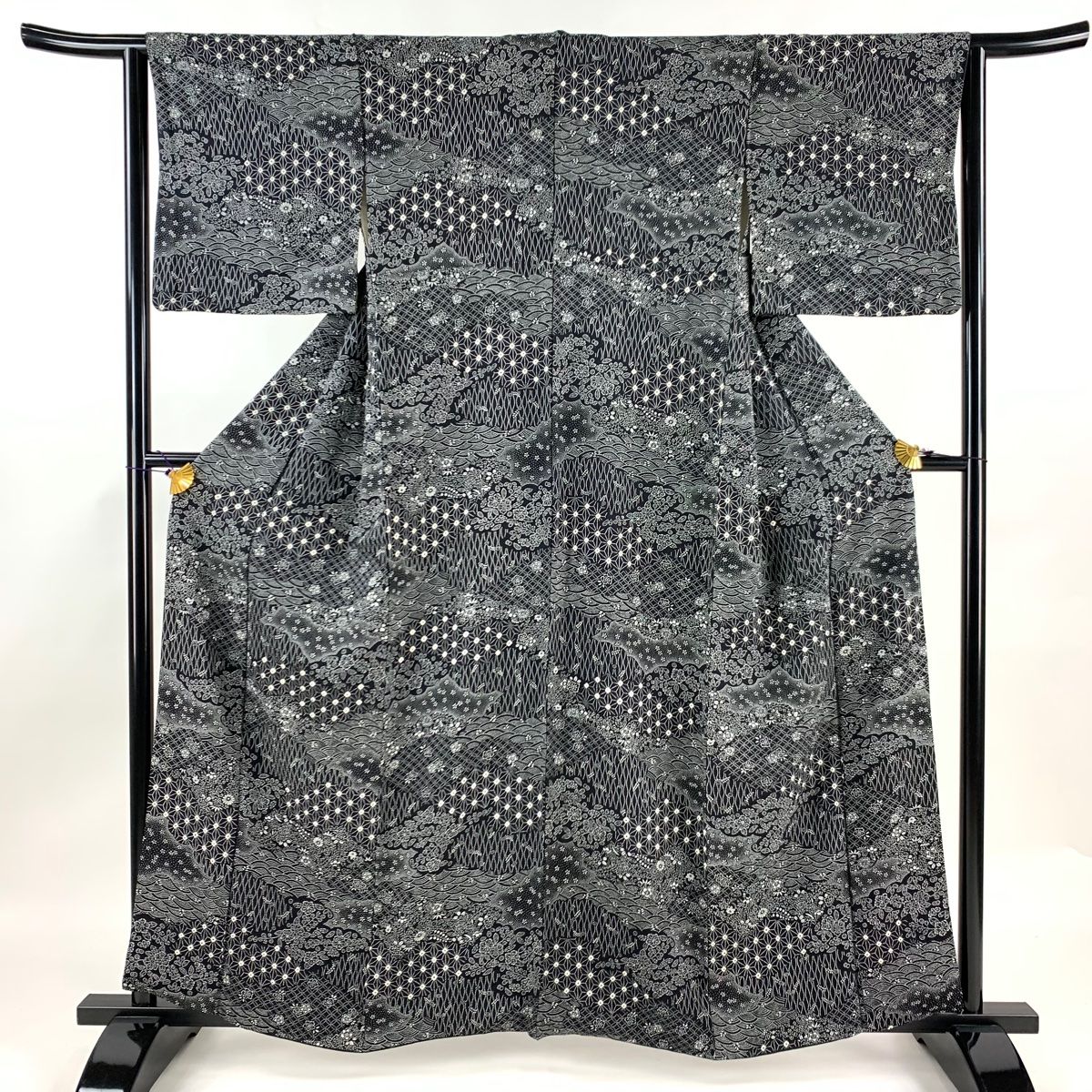 付下げ 身丈169cm 裄丈68.5cm 正絹 秀品 【中古】（小紋 身丈158.5cm  