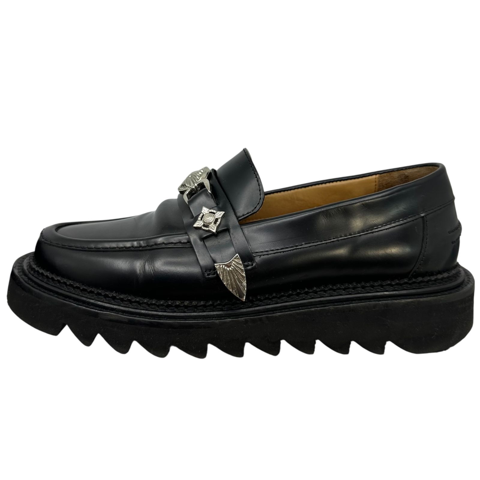 TOGA PULLA ビット ローファー Shark Sole Loafer AJ1243 メタル トーガ プルラ TOGA PULLA TOGA PULLA ビット ローファー Shark