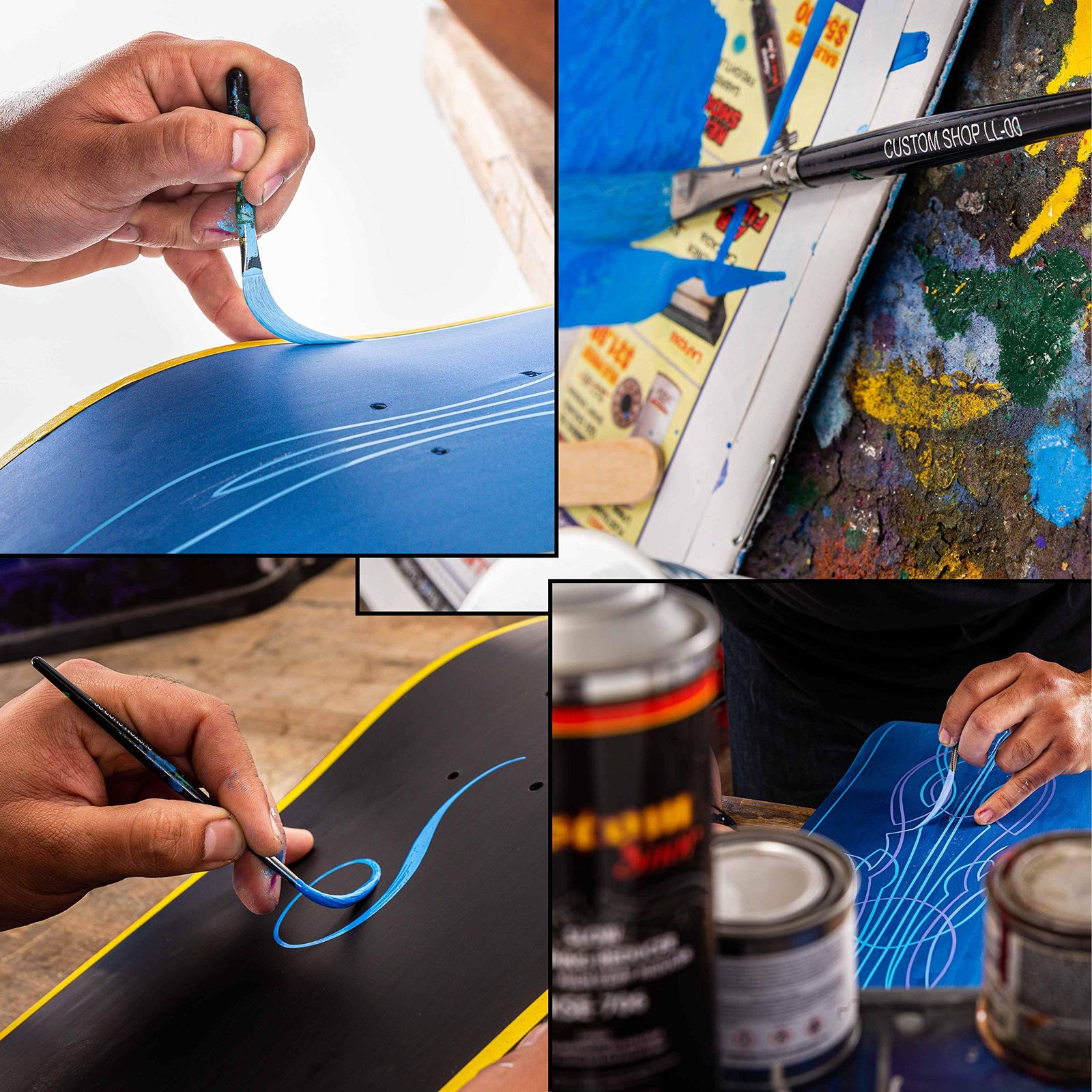 すべてのブラシスタイルとサイズのコンプリートセット