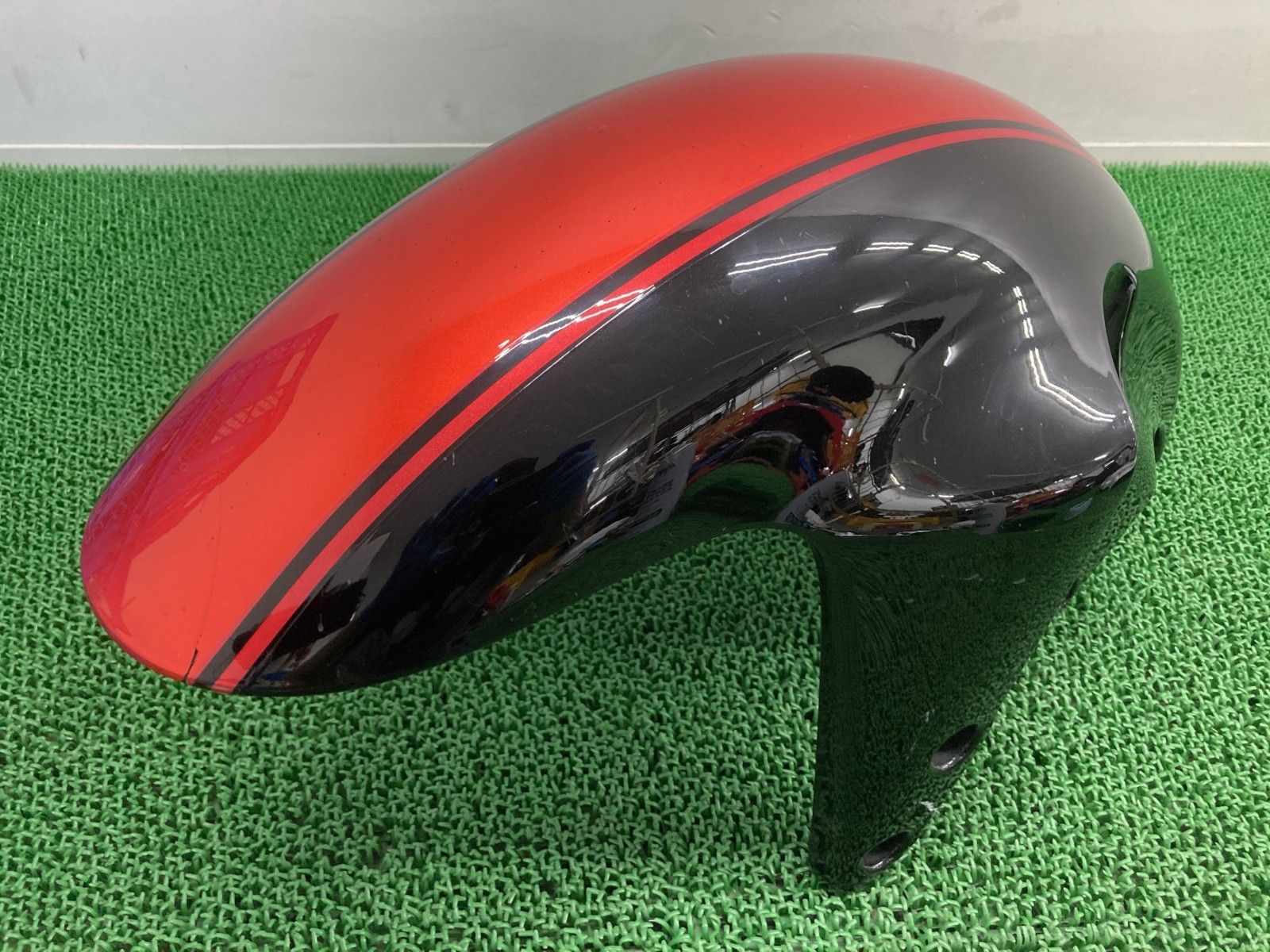 ブルバードM109R フロントフェンダー 黒M|橙M 48G スズキ 純正 VY53A BOULEVARD ブラック オレンジ 修復素材に uK