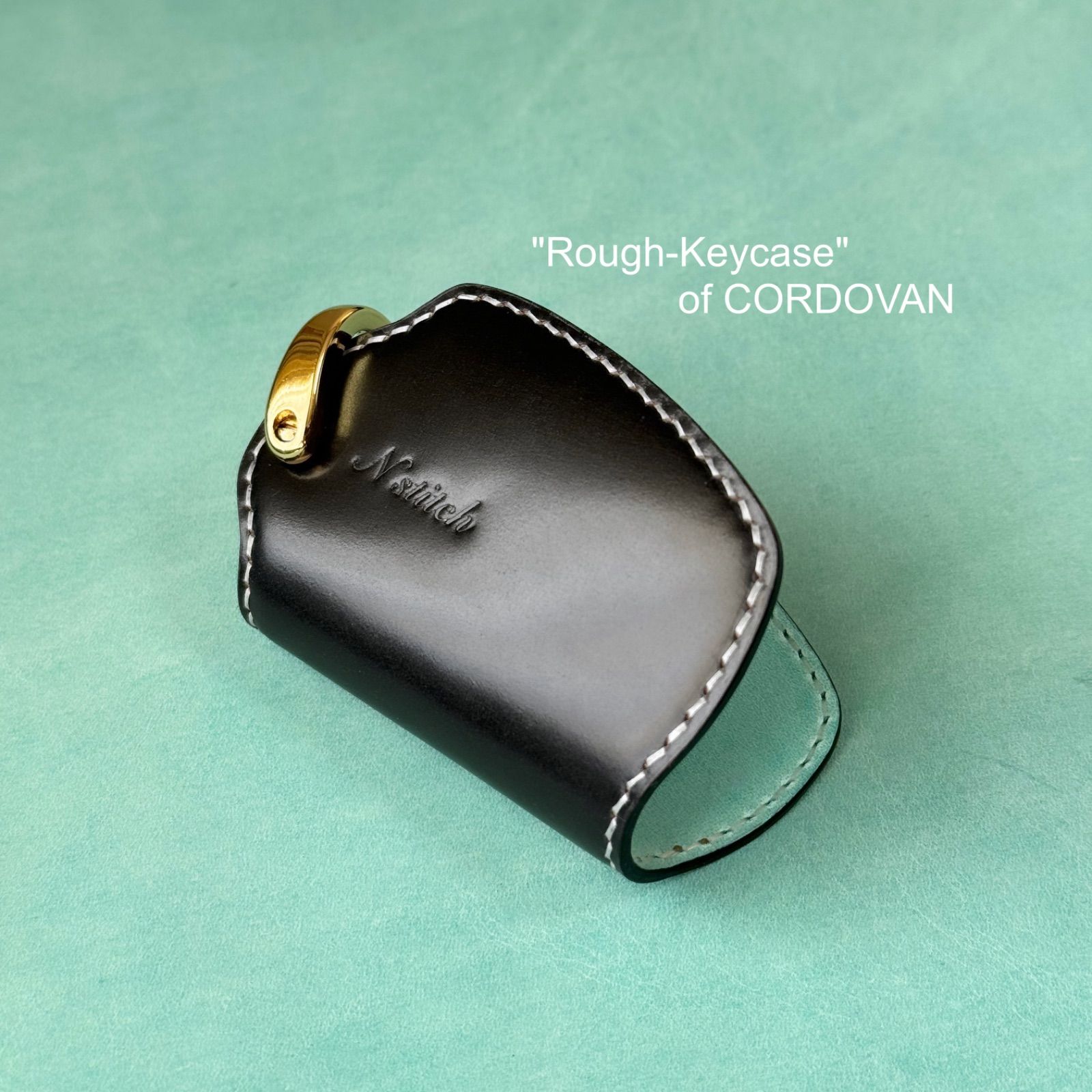 受注製作〉オイルコードバンのキーケース / “Rough-Keycase