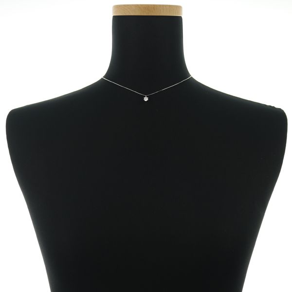 TASAKI タサキ ネックレス ダイヤ ダイヤモンド 0.40ct 一粒 Pt900  