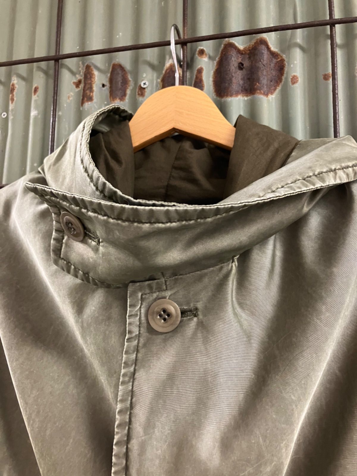 Y's Nylon Garment-Dyed Short Hooded Coat - メルカリ