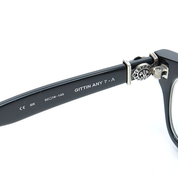CHROME HEARTS 銀座店 クロムハーツ 【GITTIN ANY?-A】 メガネ