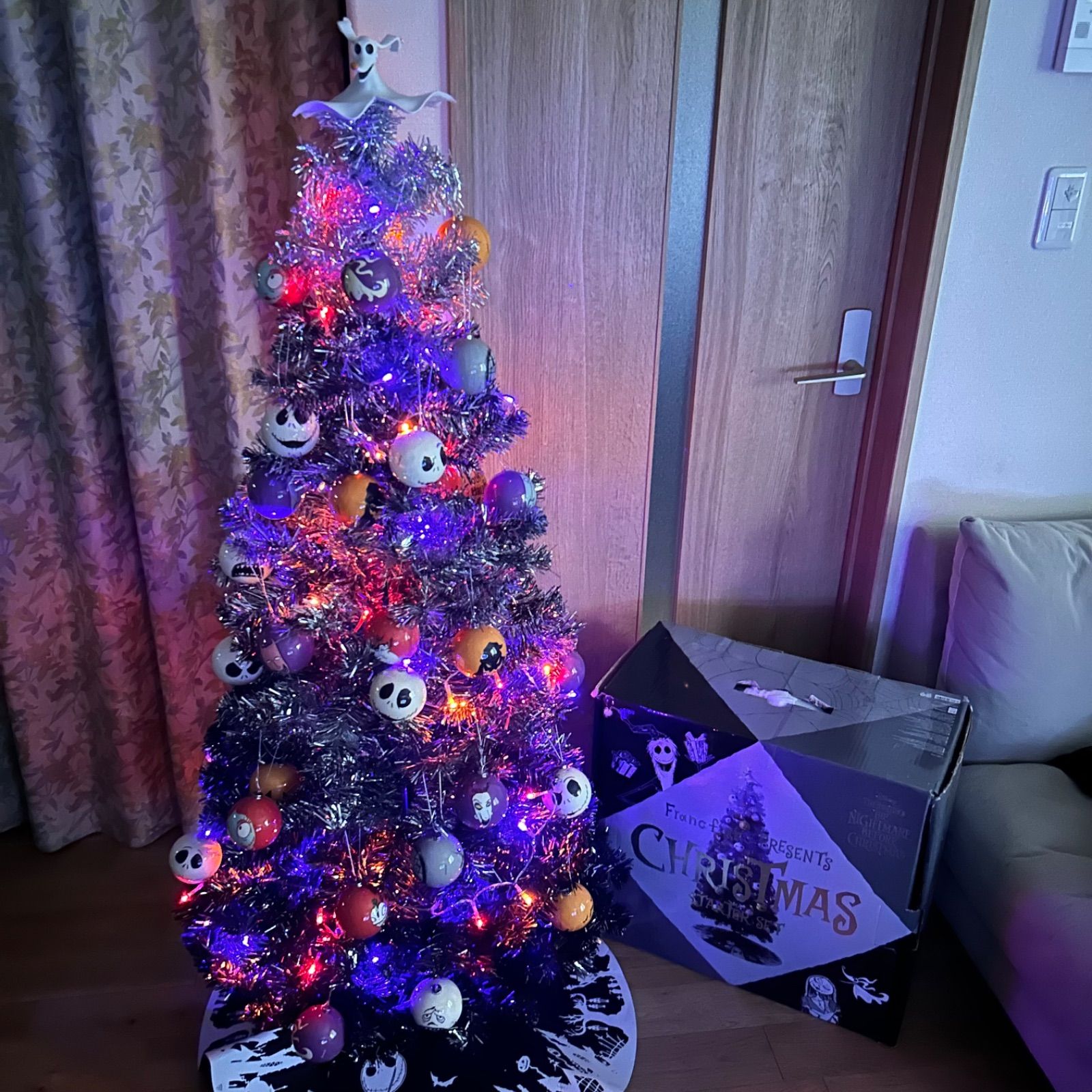 フランフラン ナイトメア ビフォア クリスマス クリスマスツリーセット