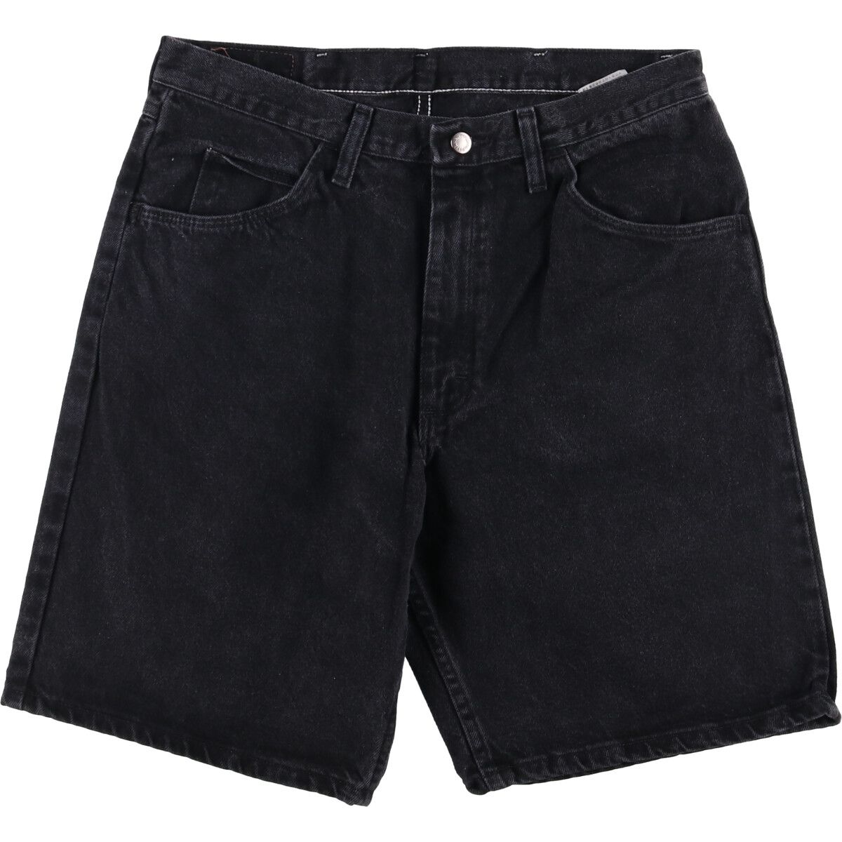 古着 ラングラー Wrangler ブラックデニムショーツ ハーフパンツ メンズw34相当|eaa587965