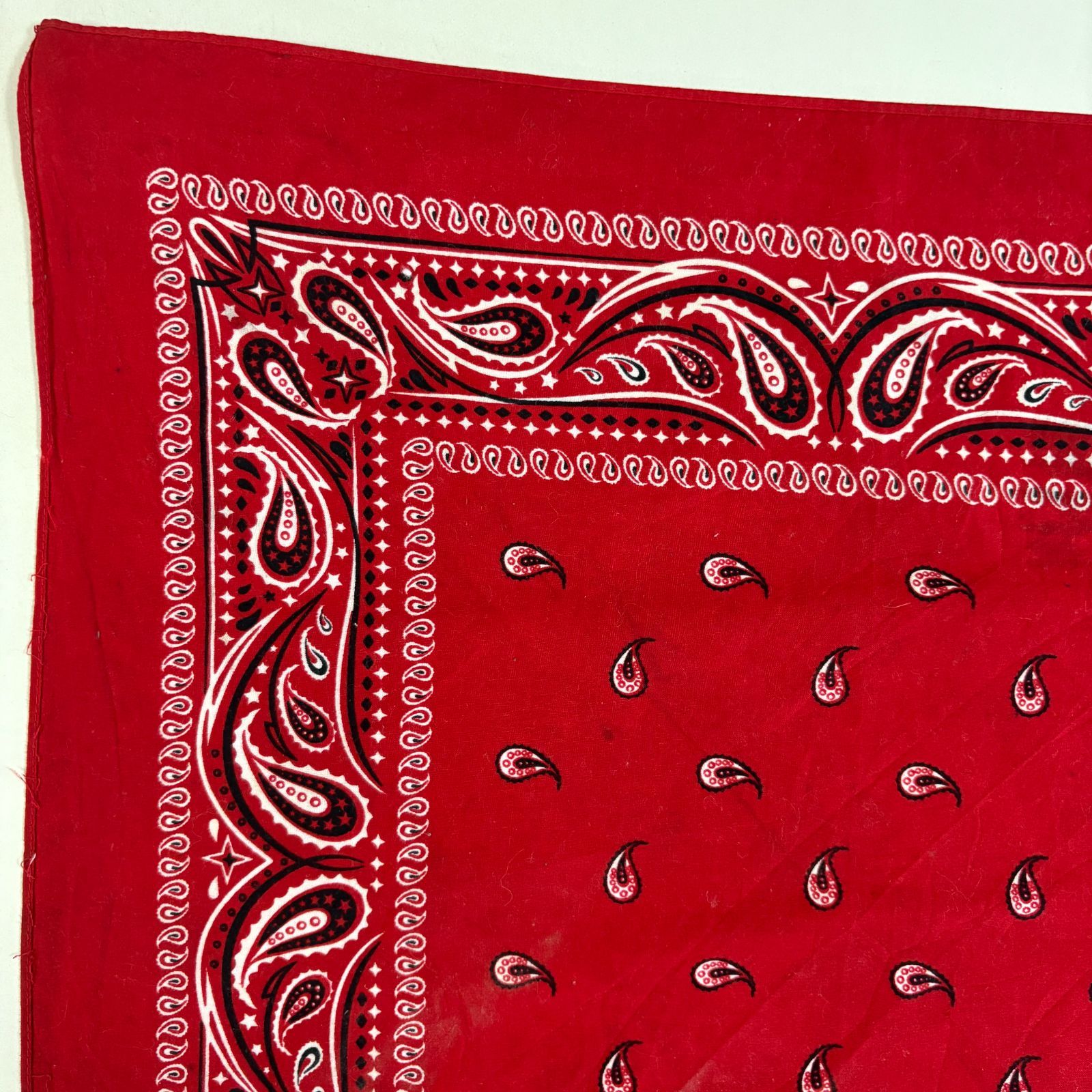 60s ROCKMOUNT ペイズリー  バンダナ スカート ヴィンテージ 古着 MADE IN USA vintage bandanna RN13960 COLORFAST ヴィンテージ