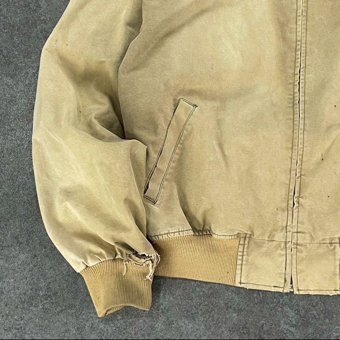 90s Vintage POLO RALPH LAUREN Full Zip Blouson Flight Jacket ポロ