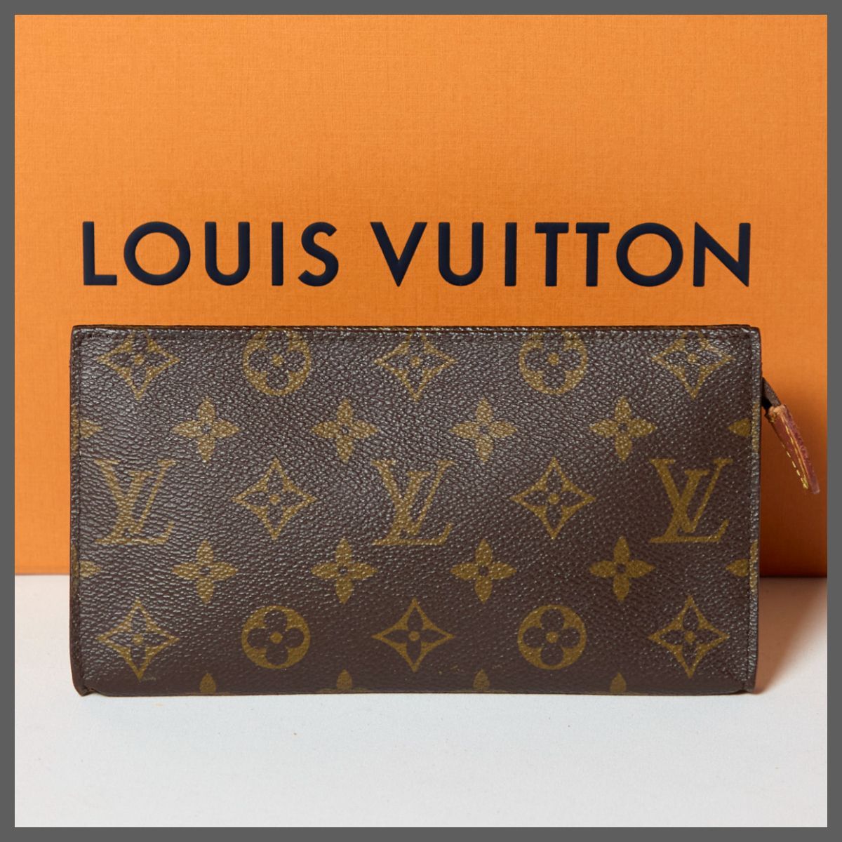 美品！】LOUIS VUITTON ルイヴィトン モノグラム ポーチ ※付ける