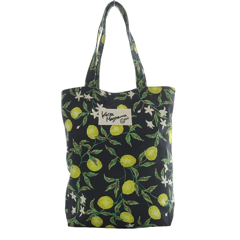 ケイタマルヤマ KEITA MARUYAMA レモン柄TOTE BAG トートバッグ