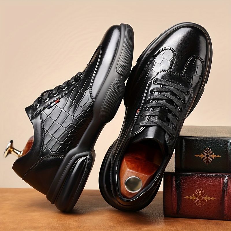 レザーシューズ レザー メンズ ビジネス カジュアルシューズ 軽量 ソフトソール ストリートウェア メンズレザーシューズ メンズシューズ メンズファッション おしゃれ かっこいい ビジネスシューズ シンプル 牛革 ブラック