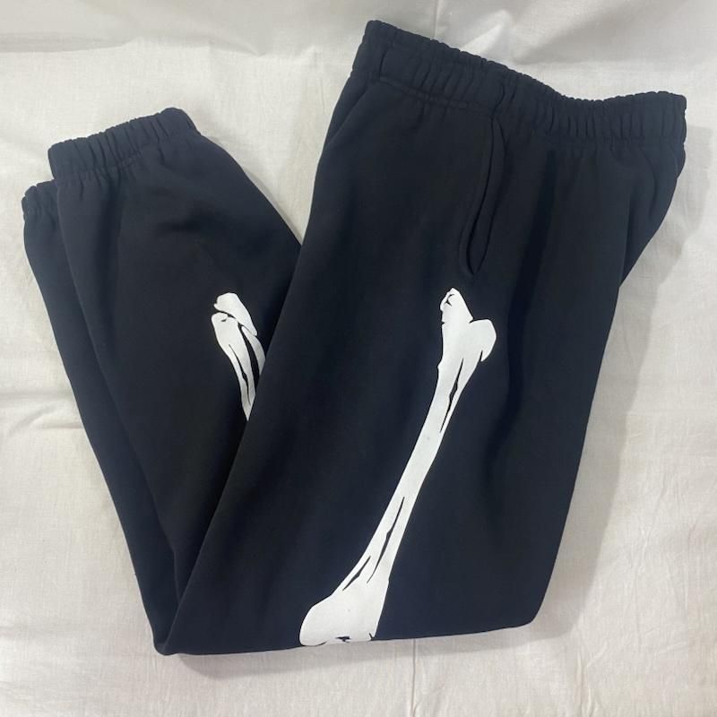 古着 その他ボトムス JSF J’s SKELETON Pants Dee Jesse 裏起毛 スウェットパンツ black L