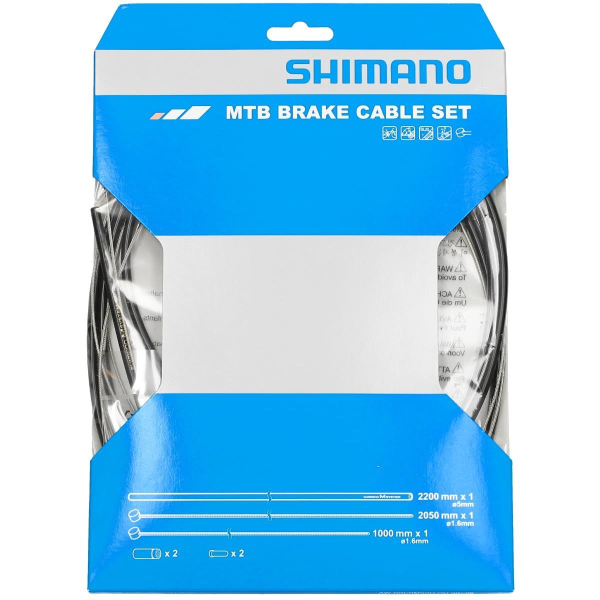 シマノ (SHIMANO) リペアパーツ シフトケーブルセット ポリマーコーティング R9100 ハイテックグレー OT-RS900 | シマノ Y60198010 オプティスリックシフトケーブルセット