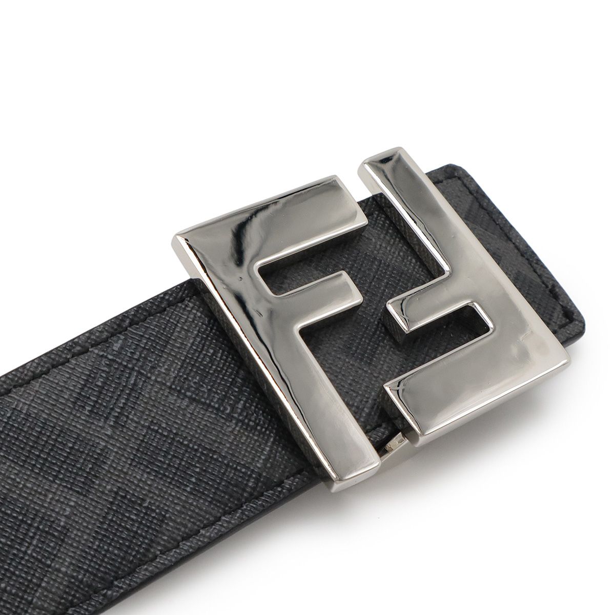 FENDI スクエアベルト Fロゴ リバーシブル フェンディ FENDI ベルト FF