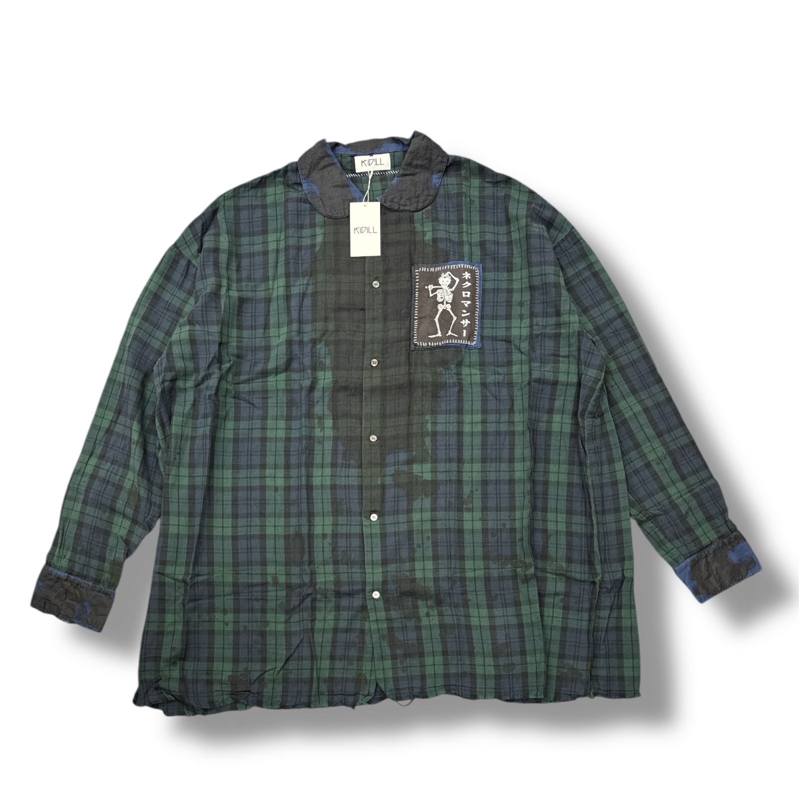 KIDILL 24SS ピーターパン チェックシャツ