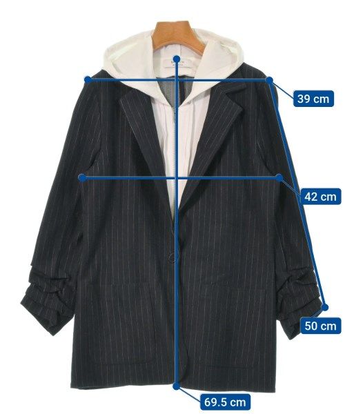 BAILEY 44 テーラードジャケット レディース 【古着】【中古】【送料