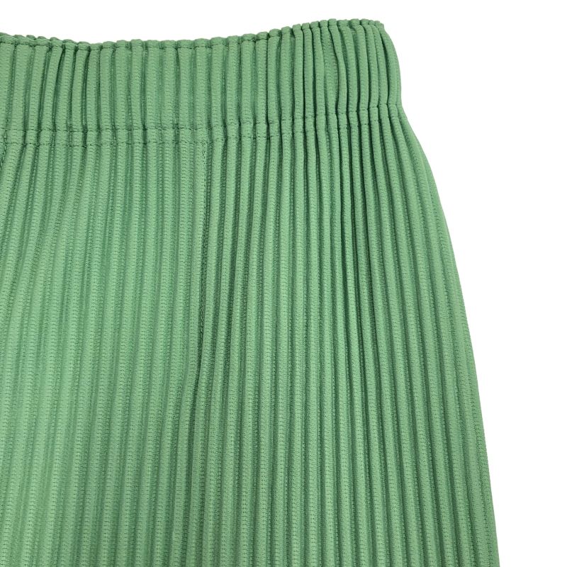 中古】HOMME PLISSE ISSEY MIYAKE プリーツパンツ サイズ2 ライト