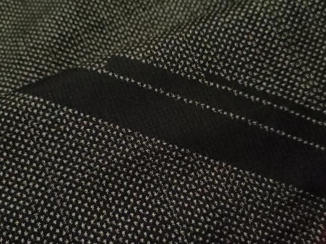 平和屋着物□本場大島紬 7マルキ 泥染め 幾何学文様 正絹 逸品