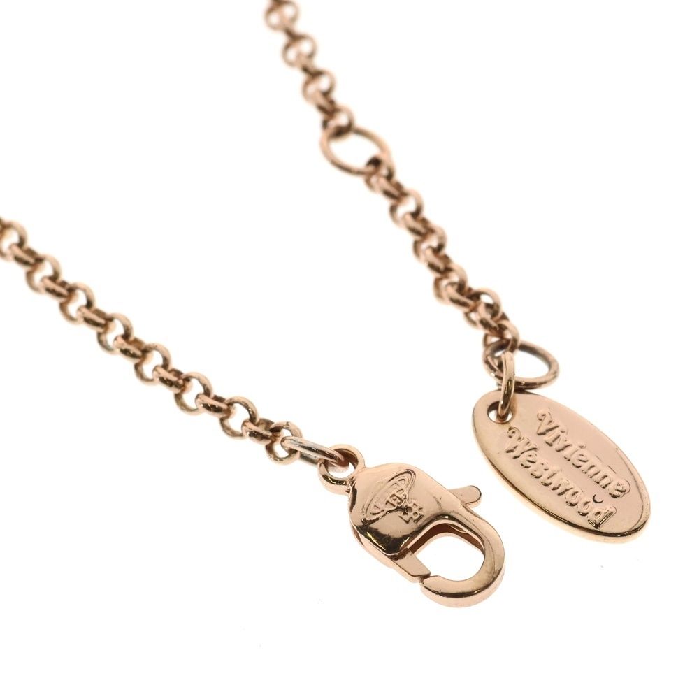 Vivienne Westwood オーブ ネックレス ピンクゴールド ストーン Vivienne Westwood ヴィヴィアンウエストウッド オーヴ