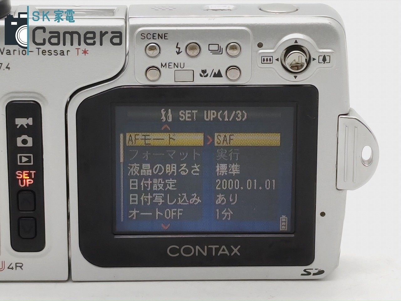 CONTAX U4R Carl Zeiss Vario-Tessar T＊ 2.8-4.7/5.8-17.4 コンタックス ブラック - メルカリ