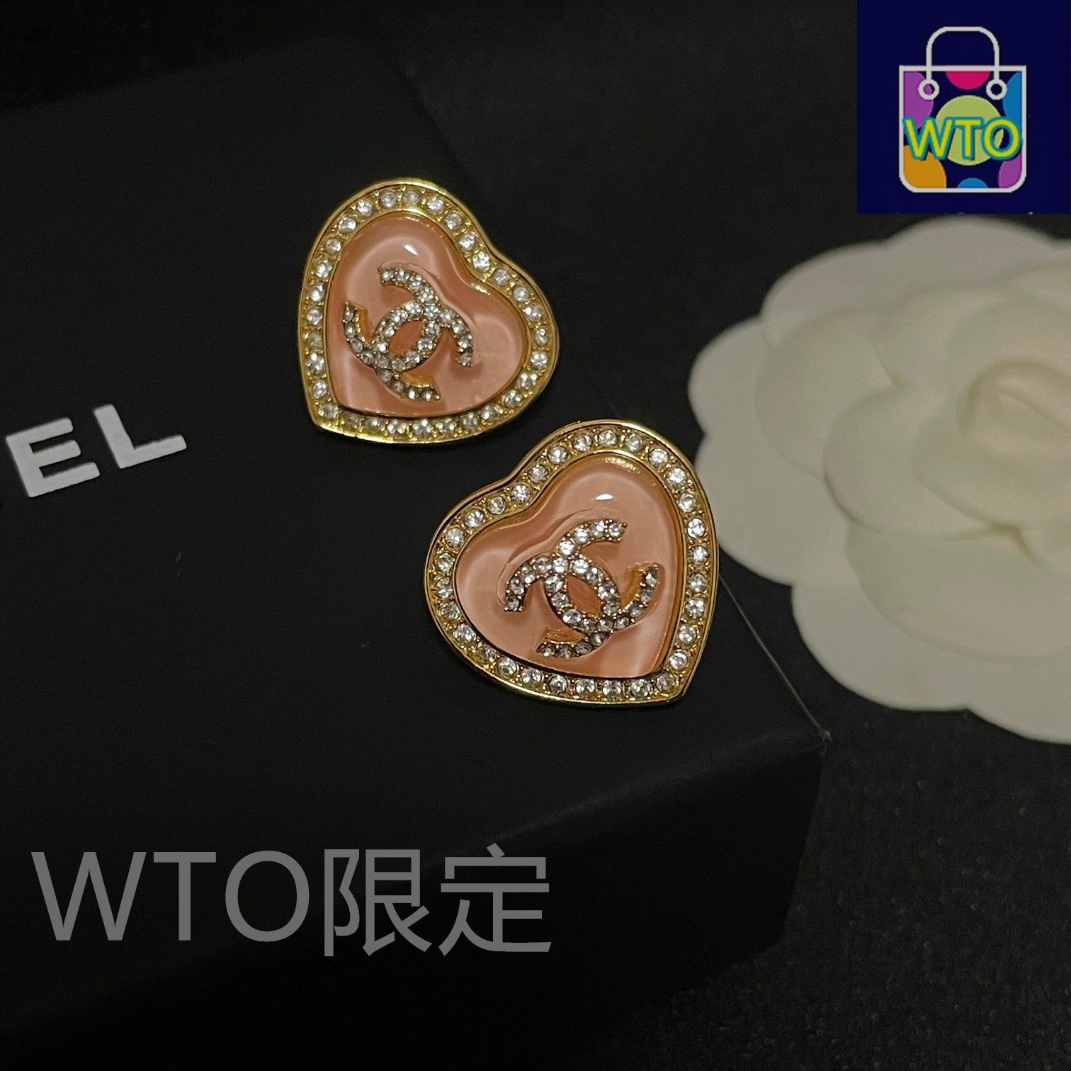 今日WTO】Chanel ヴィンテージ アルファベット ピアス！送料無料