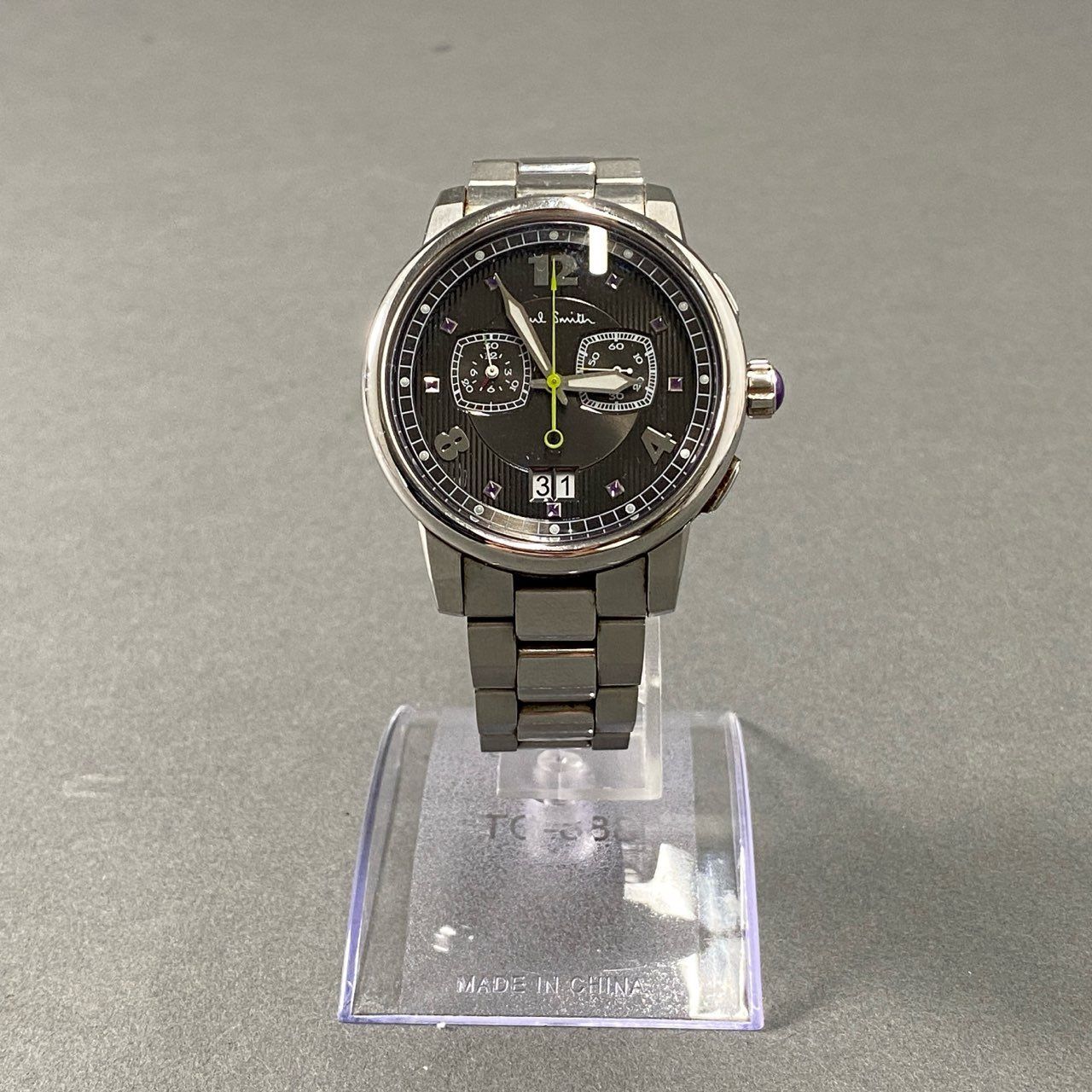 h1-3 Paul Smith ポールスミス ノッティンガム クロノグラフ クォーツ 