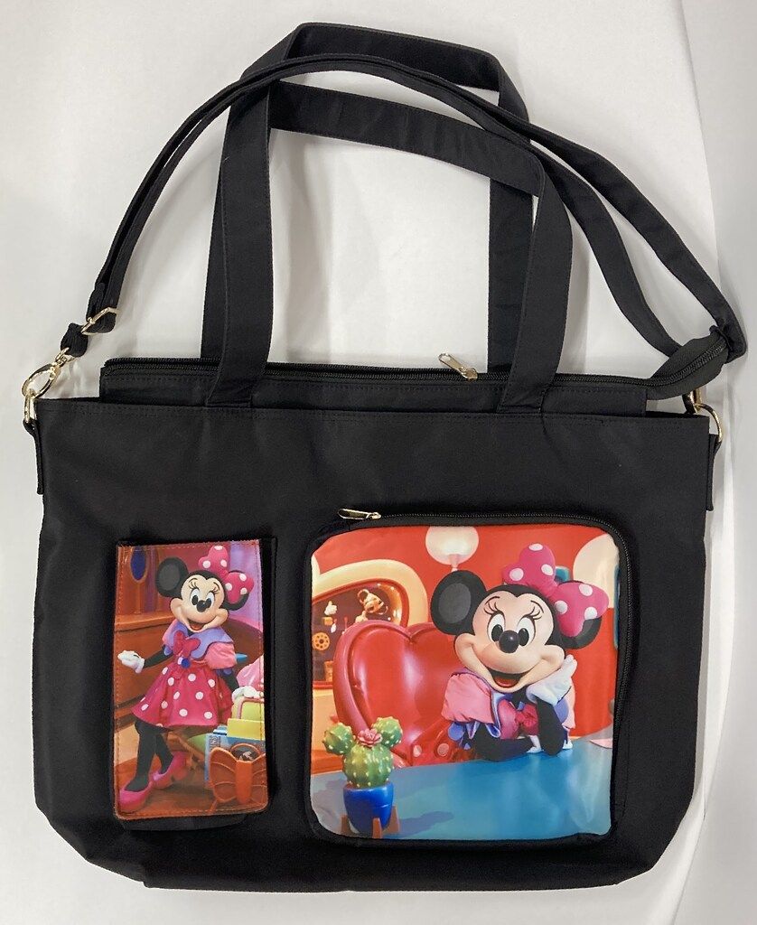 東京ディズニーリゾート 蜷川実花 ★トートバッグ★ 付属ポーチ付き Amazon.co.jp: ミッキー＆フレンズ トートバッグ 実写 イマジ