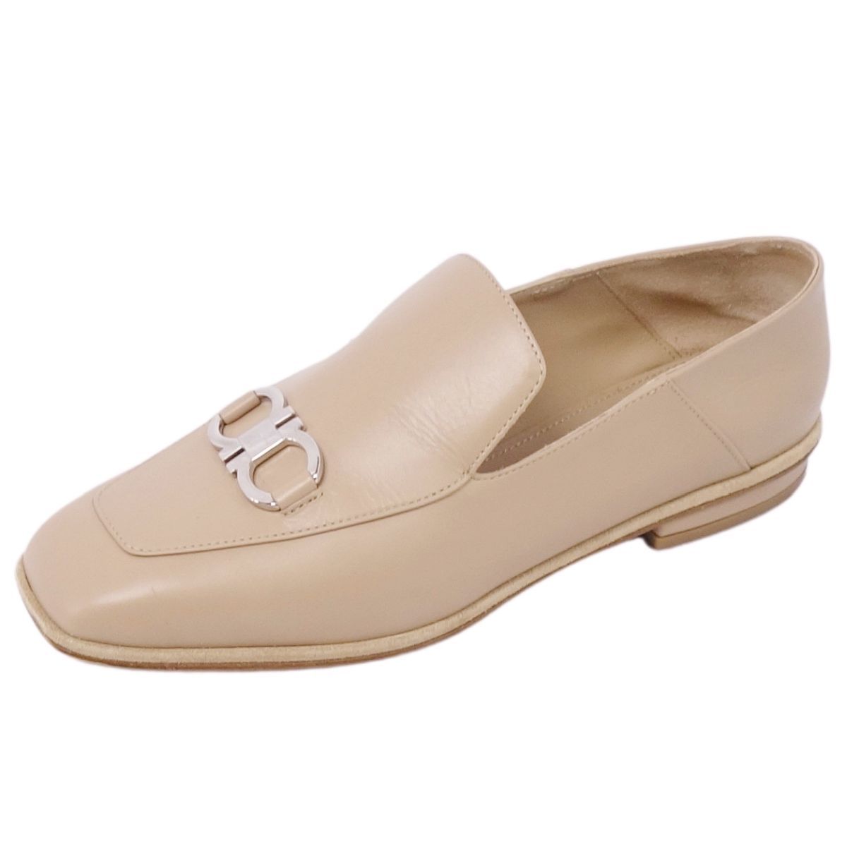 美品 サルヴァトーレ フェラガモ Salvatore Ferragamo ローフ