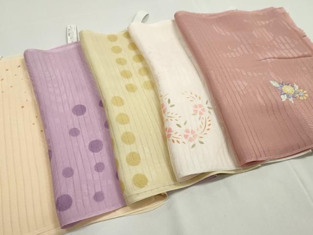 平和屋本店 夏物 和装小物 帯揚げ5枚 正絹 DZAA11140kh5