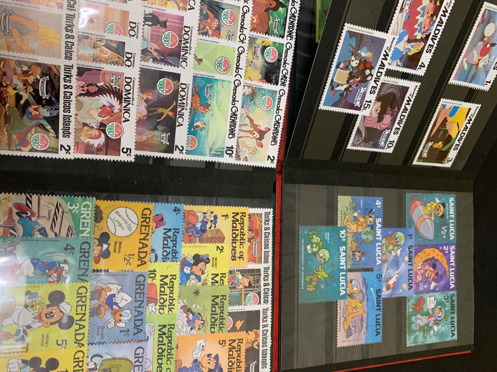 ディズニー 切手 海外 150枚以上 ミッキー Disney