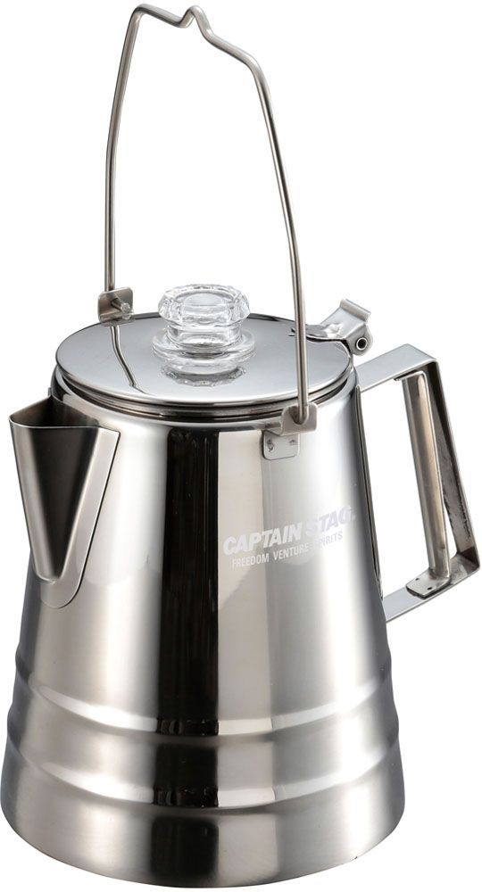 キャプテンスタッグ CAPTAIN STAG アウトドア パーコレーター 12カップ コーヒー 抽出 キャンプ グランピング UW3531 -