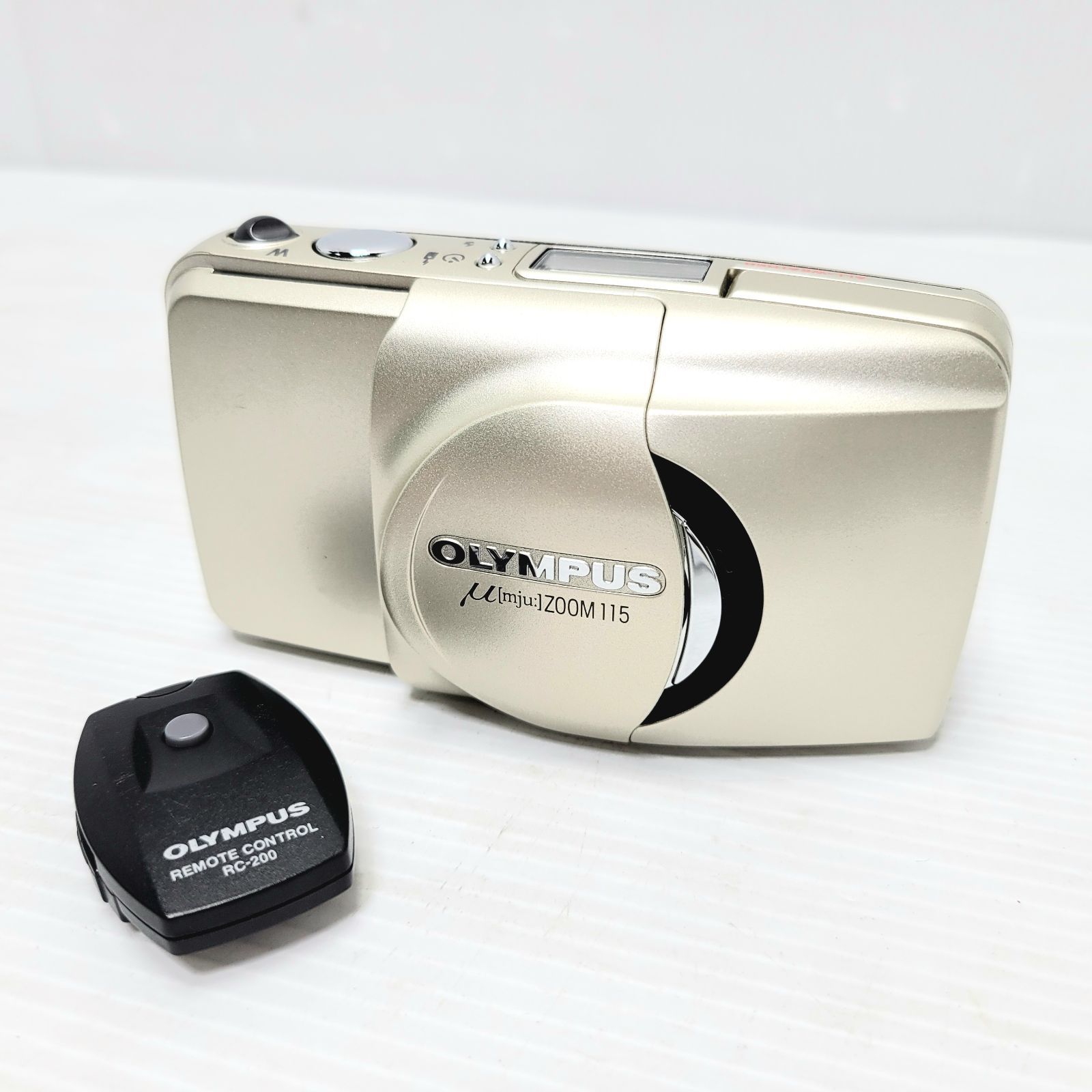 OLYMPUS μ mju ZOOM 115 リモコン付き