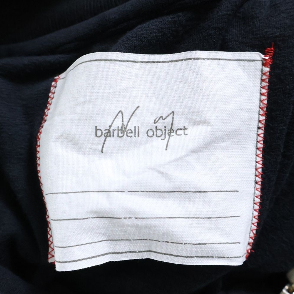 スーツ ANCELLM barbell object ab suit 01 black barbell object × ANCELLM ab suit black