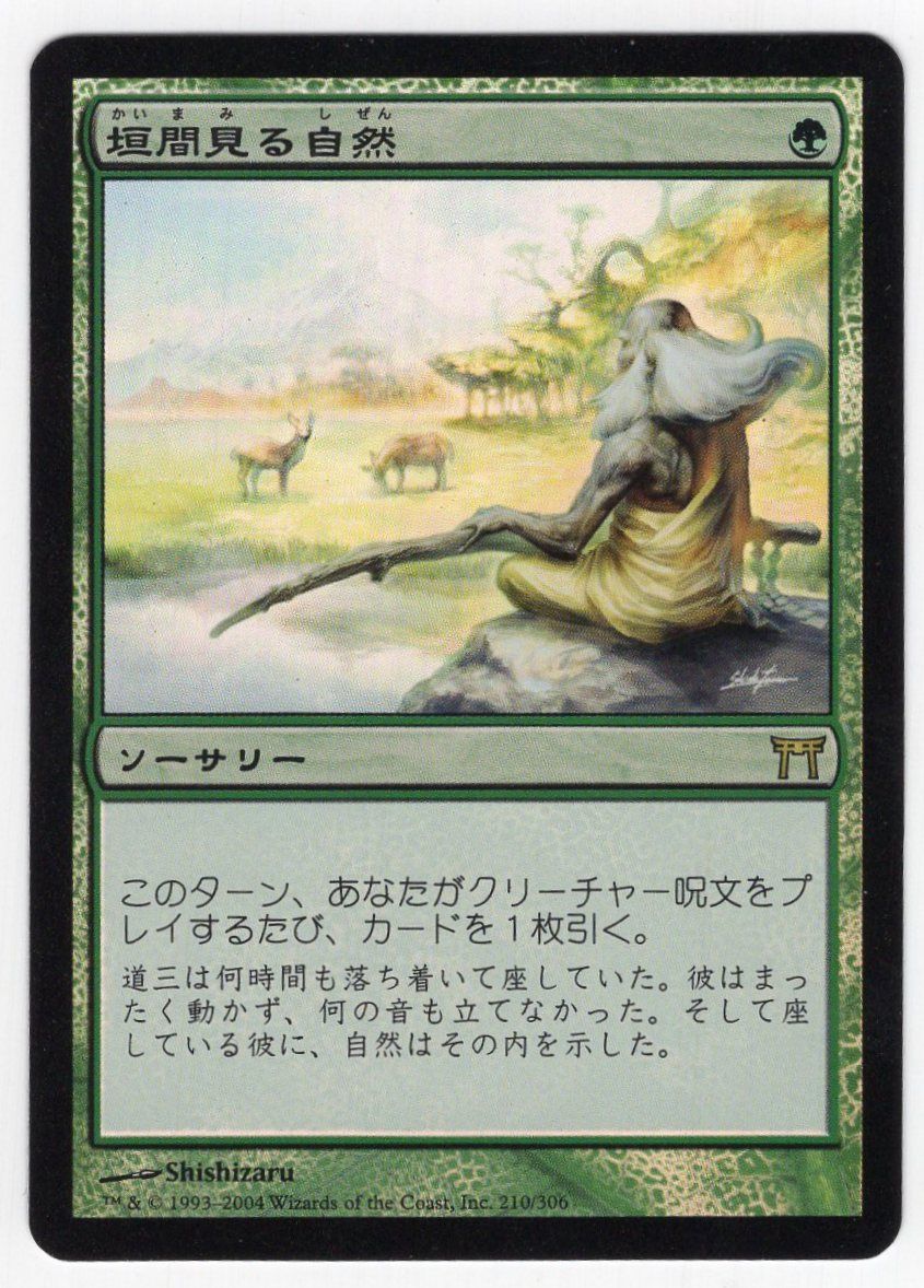 中古TCG】マジック・ザ・ギャザリング 放浪皇 エッチングfoil ショー