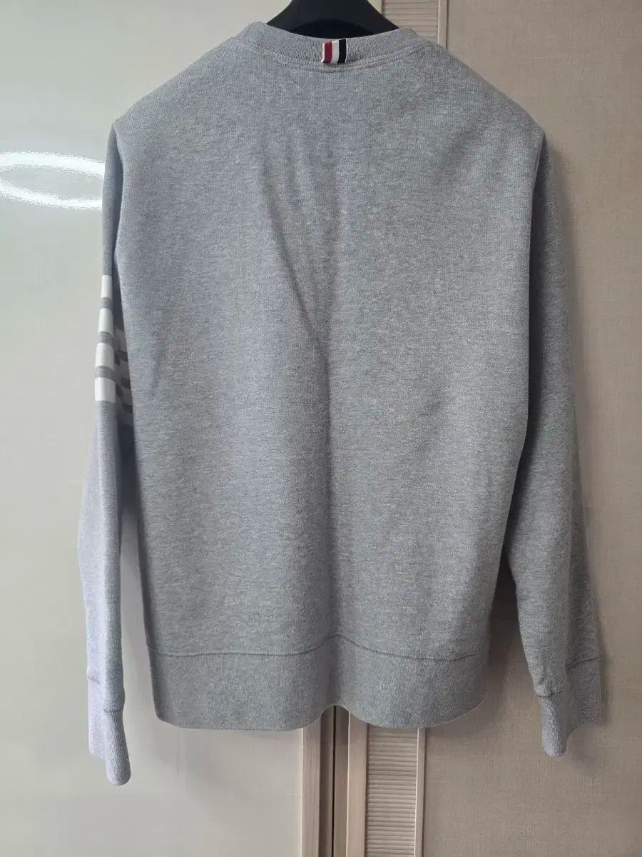 Thom Browne トム ブラウン 3本線 パーカー グレー 4