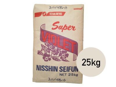 薄力粉 小麦粉 25kg スーパーバイオレット 25kg クッキー ケーキ タルト シュー生地 スコーン パウンドケーキ スポンジケーキ 製菓用 製菓材料 業務用
