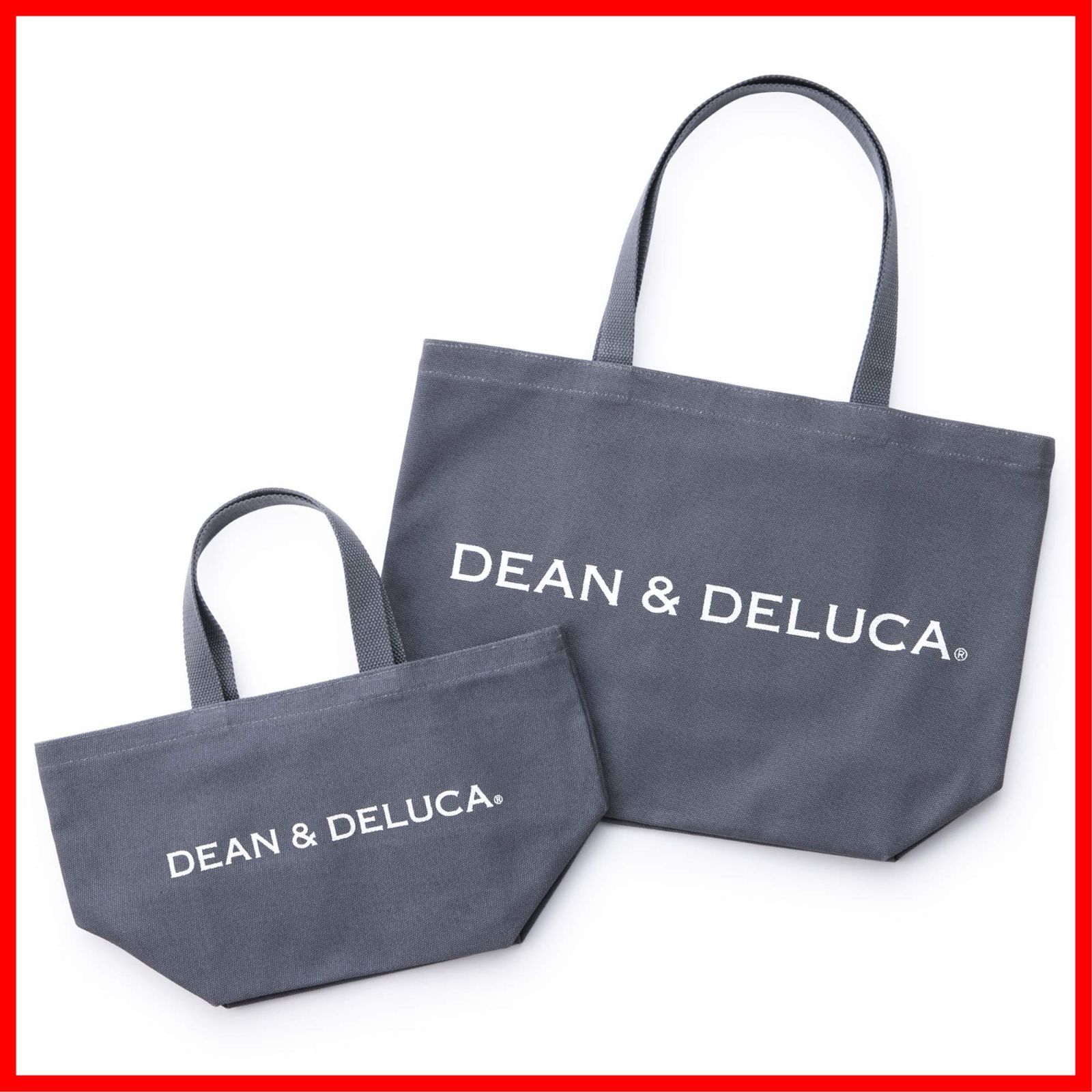 DEAN&DELUCA グレー トートバッグ マザーズバッグ XLsize set_dd0031.jpg