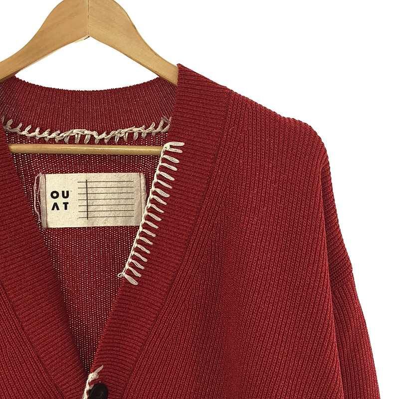 美品】 OUAT / オーユーエーティー | OFFICE CARDIGAN / ステッチ