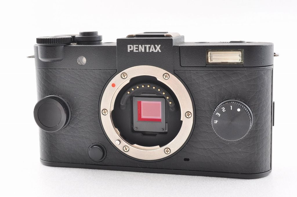 シャッター回数1816回 ペンタックス Pentax Q S 1 ブラック ミラーレス一眼カメラ 1240万画素 02 5 15 mm ズームレンズキット
